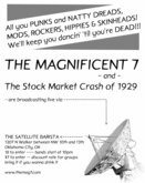 The Magnificent 7 / The Stock Market Crash Of 1929 on Nov 20, 2004 [954-small]