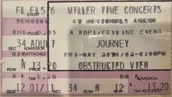 Journey / STEVE PERRY / greg kihn band on May 28, 1982 [650-small]