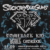 Stick To Your Guns / Comeback Kid / Spirit World / orthodox on Nov 9, 2023 [760-small]