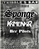 Sponge / Kamenar / Her Pilots on Nov 2, 2023 [875-small]