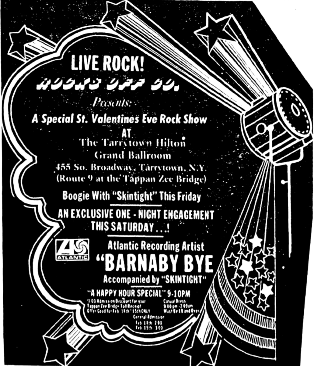 Feb 14 1975 barnaby bye skintigfht at the tarrytown hilton grand