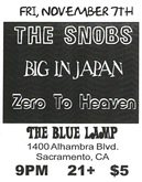 The Snobs / Big in Japan / Zero to Heaven on Nov 7, 2003 [971-small]