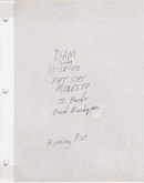DAM / Running Riot on Nov 18, 2003 [525-small]