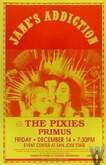 tags: Gig Poster - Pixies / Jane's Addiction / Primus on Dec 14, 1990 [385-small]