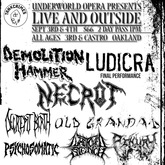 tags: Ludicra, Necrot, Old Grandad, Gig Poster, Oakland Metro - Ludicra / Necrot / Old Grandad on Sep 4, 2023 [403-small]