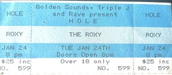Hole / Hateman / Gravel Rash on Jan 24, 1995 [412-small]