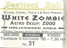 White Zombie on Oct 5, 1995 [487-small]