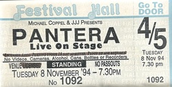 Pantera / Powderfinger on Nov 8, 1994 [495-small]
