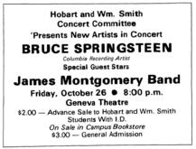 Bruce Springsteen / James Montgomery Band on Oct 26, 1973 [649-small]