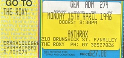Anthrax / Cyco Miko on Apr 15, 1996 [655-small]