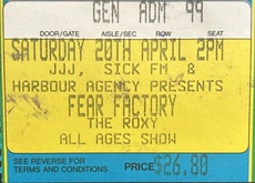 Fear Factory on Apr 19, 1996 [667-small]