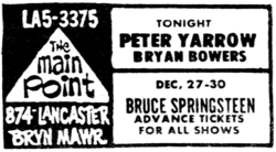 Bruce Springsteen on Dec 27, 1973 [758-small]