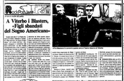 The Blasters on Jan 30, 1987 [231-small]