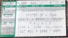 System of a Down / Buckethead on Nov 4, 2000 [260-small]