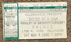 System of a Down / Buckethead on Nov 4, 2000 [266-small]