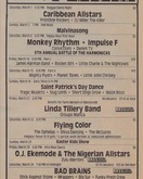 Monkey Rhythm / Impulse f! / Convictions / Denim TV on Mar 8, 1986 [397-small]