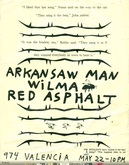 Arkansaw Man / Wilma / Red Asphalt on May 22, 1982 [443-small]