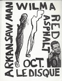 Arkansaw Man / Wilma / Red Asphalt on Oct 10, 1981 [501-small]