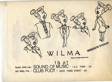 Little Death / Wilma / Algo on Apr 2, 1981 [642-small]