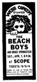 The Beach Boys / Bruce Springsteen on Apr 7, 1973 [671-small]