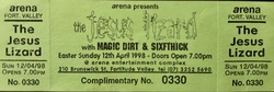 The Jesus Lizard / Magic Dirt / SixFtHick on Apr 12, 1998 [827-small]