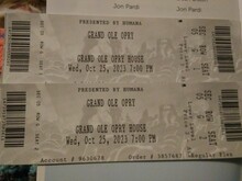 tags: Cochren & Co., The Travelin' McCourys, Don Schlitz, Restless Road, Six String Soldiers, Trace Adkins, Craig Morgan, Jelly Roll, Nashville, Tennessee, United States, Ticket, Grand Ole Opry - Grand Ole Opry on Oct 25, 2023 [893-small]