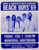 The Beach Boys / The Bob Seger System / Rene And Rene on Feb 7, 1969 [149-small]
