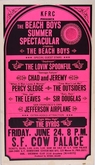 The Beach Boys / The Byrds / Lovin' Spoonful / Chad & Jeremy / Percy Sledge / The Outsiders / Leaves / Sir Douglas Quintet / Jefferson Airplane / The Sunrays / Neil Diamond on Jun 24, 1966 [154-small]