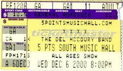 Del McCoury Band on Dec 6, 2000 [178-small]