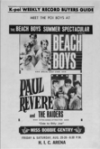 The Beach Boys / Paul Revere & The Raiders / Bobbie Gentry on Aug 25, 1967 [181-small]