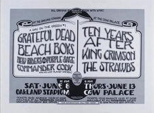 Grateful Dead / The Beach Boys / New Riders of the Purple Sage / Commander Cody / Three Man Army on Jun 8, 1974 [228-small]