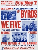 The Byrds / We Five / Paul Revere & The Raiders / Bo Diddley / The Duchess on Nov 7, 1965 [257-small]