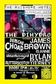 tags: Gig Poster - The Dihydro / Butterscotch / Dylan James Tierney / Bad Actress / Depeche Choad / James Brown is Annie on Nov 25, 2023 [344-small]