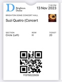 tags: Ticket - Suzi Quatro on Nov 13, 2023 [380-small]