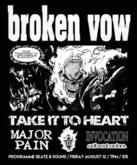 Broken Vow / Take it to Heart / Major Pain / Abstain / Invocation on Aug 12, 2022 [650-small]