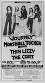 Journey / Thin Lizzy / The Marshall Tucker Band / The Cars on Aug 18, 1978 [710-small]
