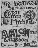 Janis Joplin / Big Brother And The Holding Company / Oxford Circle / Lee Michaels on Dec 9, 1966 [906-small]