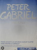 Peter Gabriel / The Call on Aug 12, 1983 [413-small]