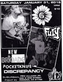 Give / New Brigade / Fury / Discrepancy / Pocketknife on Jan 31, 2015 [471-small]