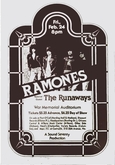 Ramones / The Runaways on Feb 24, 1978 [822-small]