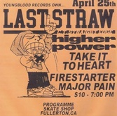 Higher Power / Anxious / Last Straw / Take it to Heart / Firestarter / Major Pain on Apr 25, 2022 [965-small]