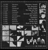 tags: BDRMM, Nightbus, Aberdeen, Scotland, United Kingdom, Gig Poster, Advertisement, The Tunnels - BDRMM / Nightbus on Mar 6, 2024 [124-small]