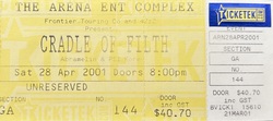 Crandle Of Filth on Apr 28, 2001 [237-small]