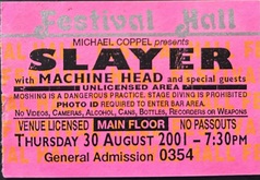 Slayer / Machine Head / Frankenbok on Aug 30, 2001 [308-small]