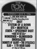 System of a Down / Snot / S.T.S. / Speedway Dust / Morticia / Static on Jul 9, 1996 [724-small]