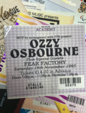 Ozzy Osbourne / Fear Factory on Nov 18, 1995 [730-small]