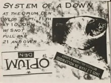 System of a Down / Snot / Lit / Solar Face on Sep 11, 1996 [776-small]