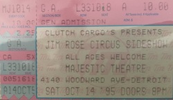 Jim Rose Circus sideshow / machines of loving grace on Oct 14, 1995 [786-small]
