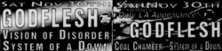 System of a Down / Godflesh / Coal Chamber / Visions of disorder on Nov 30, 1996 [008-small]