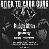 Stick To Your Guns / Kublai Khan TX / Belmont / Koyo / Foreign Hands on Oct 1, 2022 [821-small]